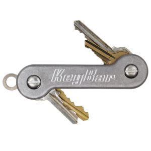 Keybar stonewashed aluminium VS Keybar titanium
