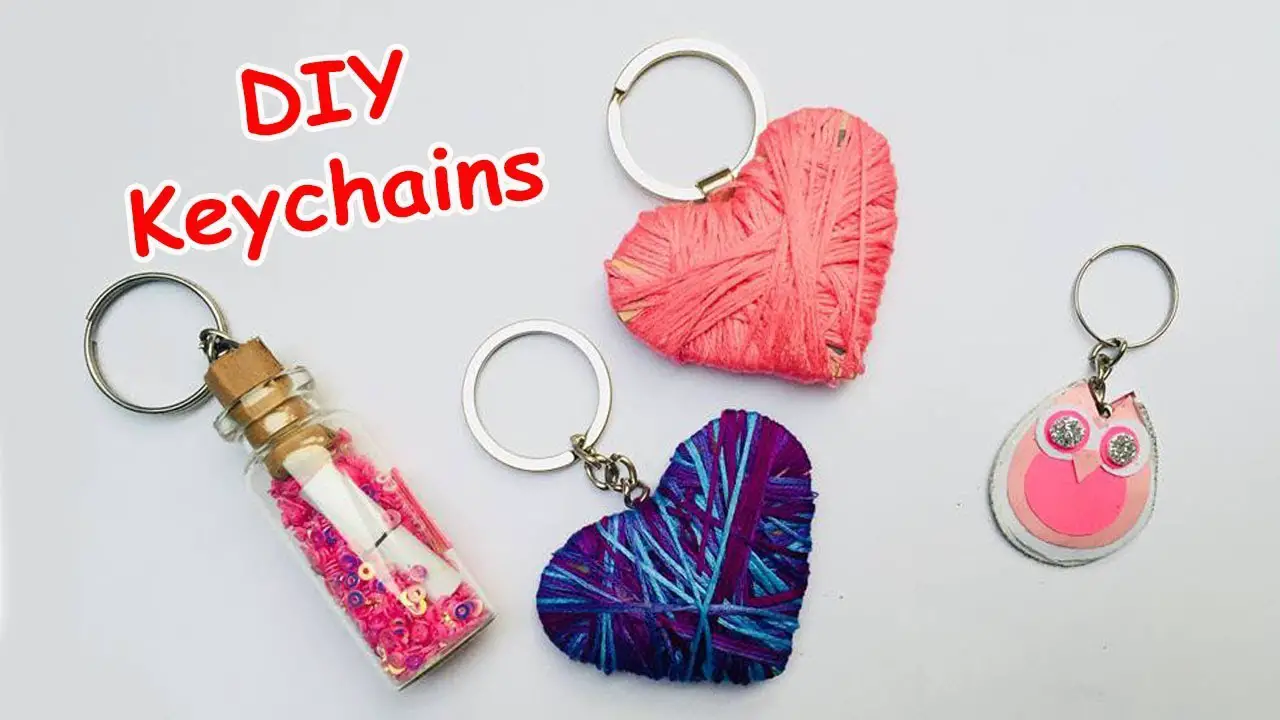How To Make DIY Key Chains